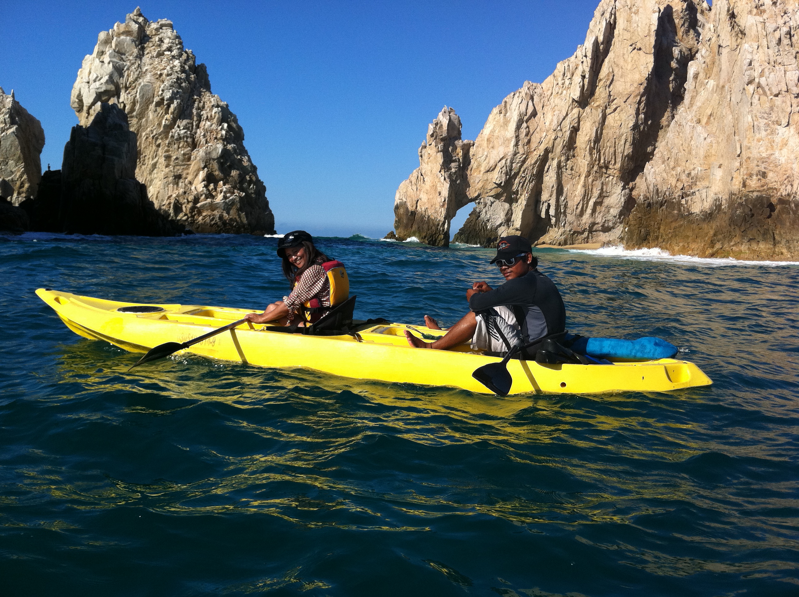 Glass Bottom Kayak and Snorkel at the Arch My Experience Tours