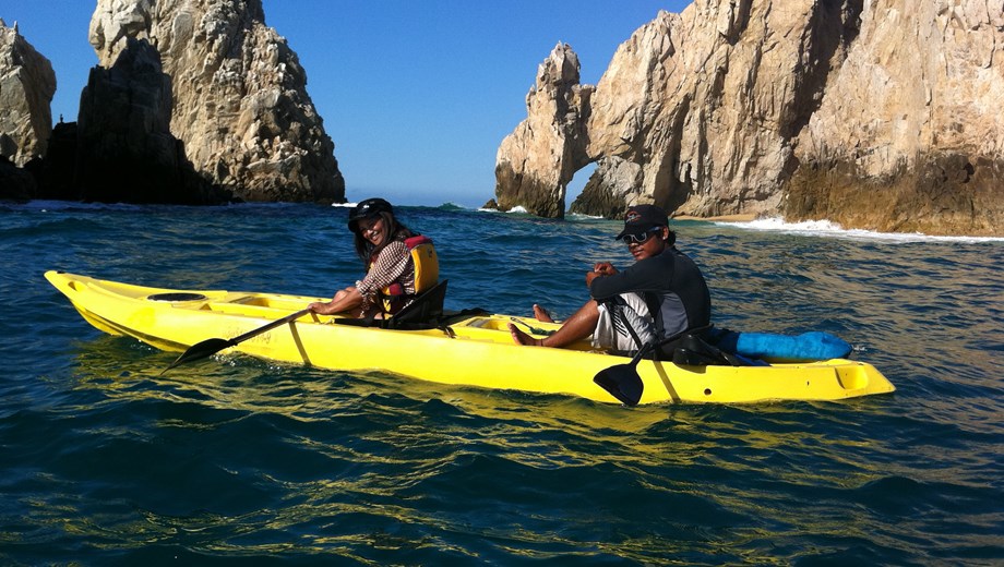 Glass Bottom Kayak and Snorkel at the Arch